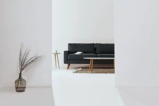 Japanese rice paper lamp for a Japandi, zen decor - Noguchi inspired