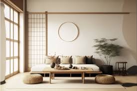 Japanese rice paper lamp for a Japandi, zen decor - Noguchi inspired