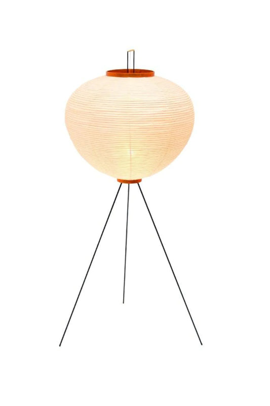 Japanese rice paper lamp for a Japandi, zen decor - Noguchi inspired